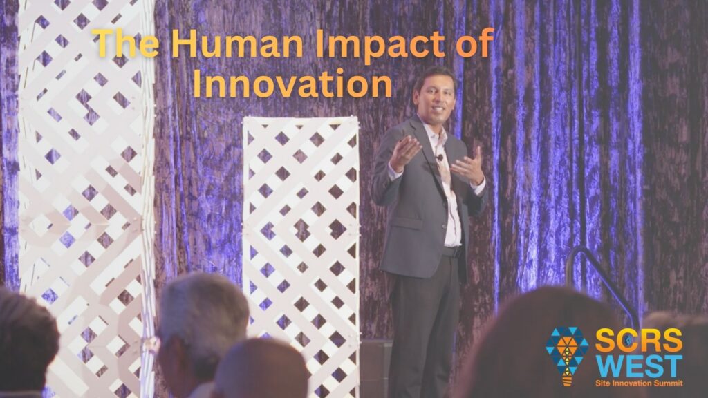 "90 seconds from 'The Human Advantage in Innovation' — SCRS West 2026 Opening Keynote"