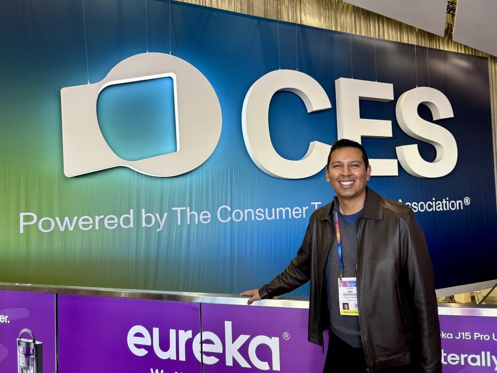 Eric J Rodriguez at CES 2025 in Las Vegas